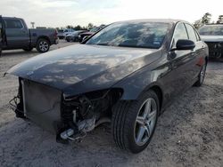 Salvage cars for sale at Houston, TX auction: 2018 Mercedes-Benz E 400 4matic