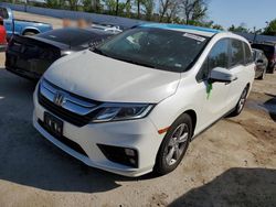Salvage cars for sale at Bridgeton, MO auction: 2019 Honda Odyssey EXL