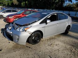 Salvage cars for sale at Ocala, FL auction: 2015 Toyota Prius