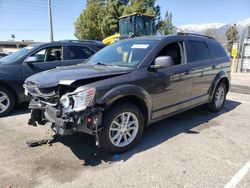 Salvage cars for sale from Copart Rancho Cucamonga, CA: 2016 Dodge Journey SXT