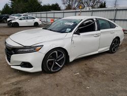 Salvage cars for sale from Copart Finksburg, MD: 2022 Honda Accord Sport SE