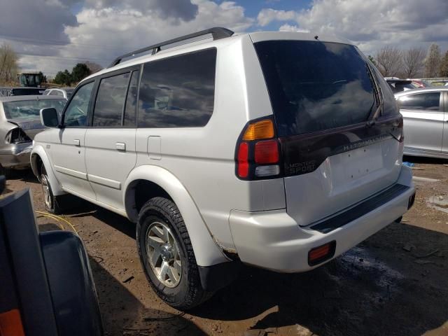 2003 Mitsubishi Montero Sport Limited