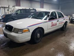 Salvage cars for sale at Elgin, IL auction: 2011 Ford Crown Victoria Police Interceptor