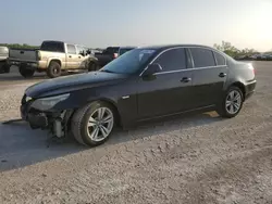 Salvage cars for sale at Abilene, TX auction: 2010 BMW 528 I