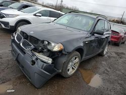 Salvage cars for sale at New Britain, CT auction: 2005 BMW X3 3.0I