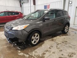 Salvage cars for sale at Franklin, WI auction: 2015 Ford Escape SE