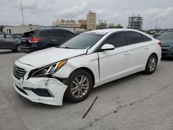 Salvage cars for sale from Copart New Orleans, LA: 2017 Hyundai Sonata SE