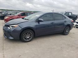 Salvage cars for sale at Grand Prairie, TX auction: 2016 Toyota Corolla L