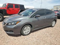 Vehiculos salvage en venta de Copart Phoenix, AZ: 2018 Nissan Leaf S