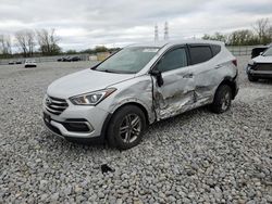 Salvage cars for sale at Barberton, OH auction: 2017 Hyundai Santa FE Sport