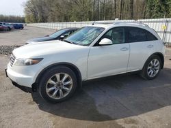 Salvage cars for sale from Copart Glassboro, NJ: 2007 Infiniti FX35