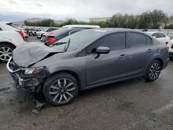 Salvage cars for sale at Las Vegas, NV auction: 2014 Honda Civic EXL