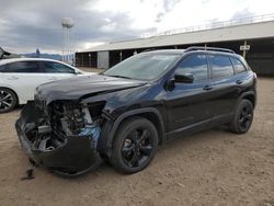 Salvage cars for sale at Phoenix, AZ auction: 2021 Jeep Cherokee Latitude Plus
