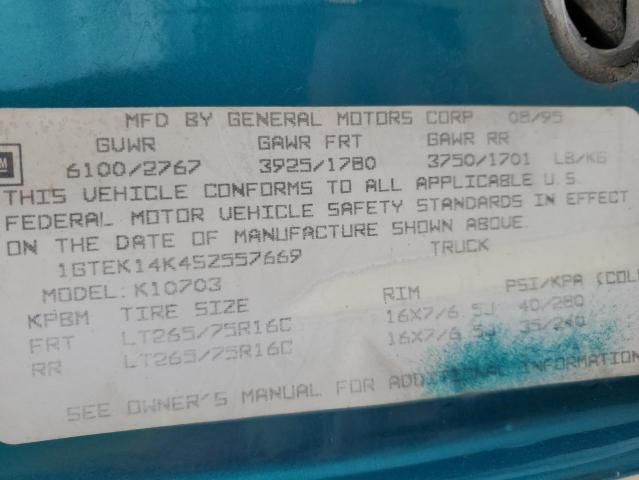 1995 GMC Sierra K1500