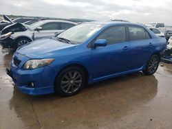 Salvage cars for sale at Grand Prairie, TX auction: 2010 Toyota Corolla Base