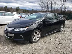 Salvage cars for sale from Copart Candia, NH: 2017 Chevrolet Volt LT