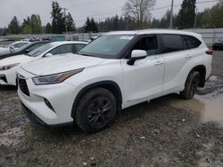 Toyota salvage cars for sale: 2023 Toyota Highlander Hybrid Bronze Edition