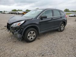 Salvage cars for sale at Houston, TX auction: 2015 Honda CR-V LX