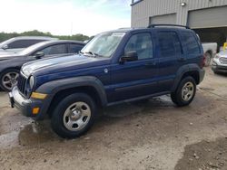 Salvage SUVs for sale at auction: 2006 Jeep Liberty Sport