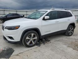 Salvage cars for sale from Copart Walton, KY: 2019 Jeep Cherokee Limited