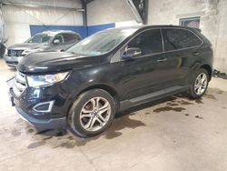 Salvage cars for sale from Copart Chalfont, PA: 2018 Ford Edge Titanium