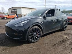 Tesla Model y salvage cars for sale: 2022 Tesla Model Y