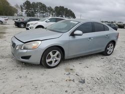 Vehiculos salvage en venta de Copart Loganville, GA: 2013 Volvo S60 T5