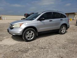 Salvage cars for sale at Temple, TX auction: 2010 Honda CR-V EX