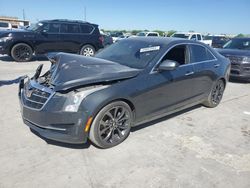 Salvage cars for sale at Grand Prairie, TX auction: 2018 Cadillac ATS