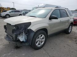 Salvage cars for sale at Franklin, WI auction: 2015 GMC Acadia SLE