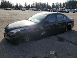 Salvage cars for sale at Arlington, WA auction: 2007 BMW 530 I