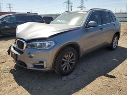 Salvage cars for sale from Copart Elgin, IL: 2015 BMW X5 XDRIVE35I