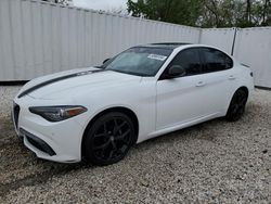 Alfa Romeo Giulia ti Vehiculos salvage en venta: 2020 Alfa Romeo Giulia TI