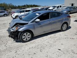 Salvage cars for sale from Copart Franklin, WI: 2016 Hyundai Elantra SE