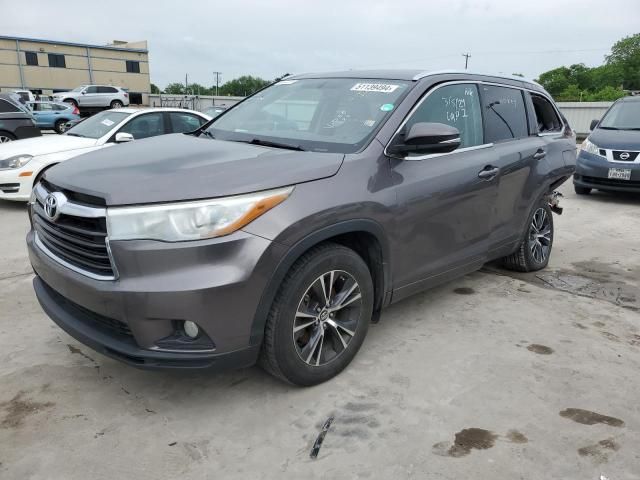 2016 Toyota Highlander XLE