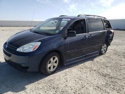 Salvage cars for sale at Adelanto, CA auction: 2004 Toyota Sienna CE