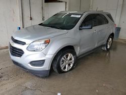 Salvage cars for sale from Copart Madisonville, TN: 2017 Chevrolet Equinox LS