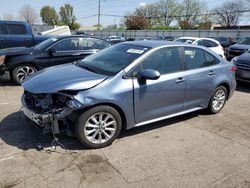 Salvage cars for sale from Copart Moraine, OH: 2021 Toyota Corolla LE