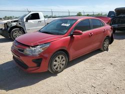 Salvage cars for sale from Copart Houston, TX: 2021 KIA Rio LX