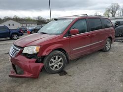 Salvage cars for sale from Copart York Haven, PA: 2011 Chrysler Town & Country Touring