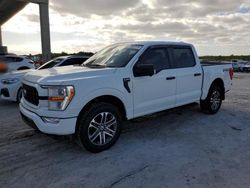 Salvage cars for sale at West Palm Beach, FL auction: 2021 Ford F150 Supercrew
