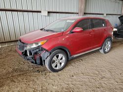 Salvage cars for sale at Houston, TX auction: 2012 KIA Sportage Base