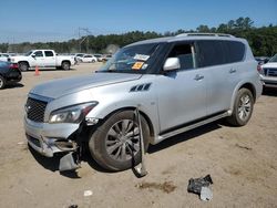 Salvage cars for sale from Copart Greenwell Springs, LA: 2016 Infiniti QX80