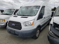 Salvage cars for sale at Vallejo, CA auction: 2018 Ford Transit T-250