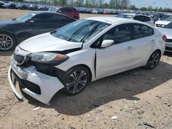 KIA Forte EX salvage cars for sale: 2016 KIA Forte EX