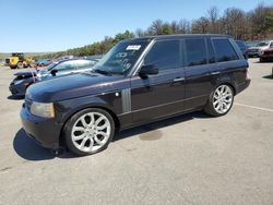 Salvage cars for sale at Brookhaven, NY auction: 2010 Land Rover Range Rover HSE