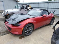 Salvage cars for sale at Conway, AR auction: 2016 Mazda MX-5 Miata Grand Touring