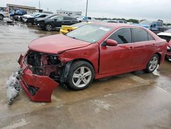 Salvage cars for sale at Grand Prairie, TX auction: 2012 Toyota Camry Base