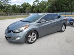 Salvage cars for sale at Fort Pierce, FL auction: 2013 Hyundai Elantra GLS