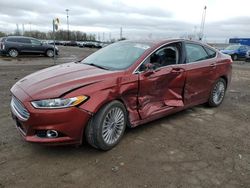 Ford salvage cars for sale: 2014 Ford Fusion Titanium HEV